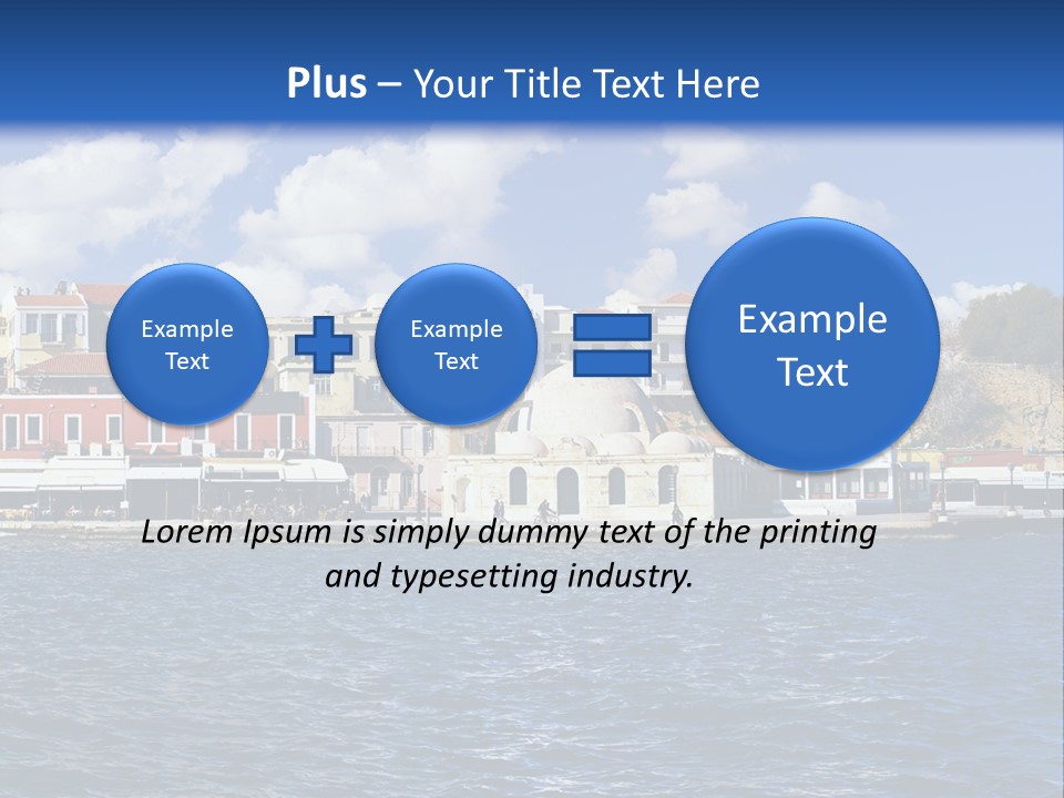 Wave Cloud Mosque PowerPoint Template