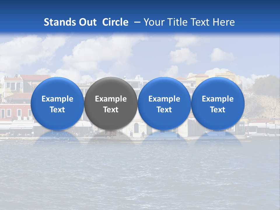 Wave Cloud Mosque PowerPoint Template