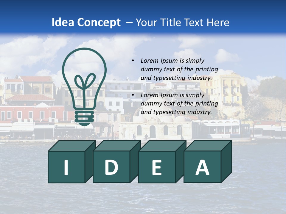 Wave Cloud Mosque PowerPoint Template