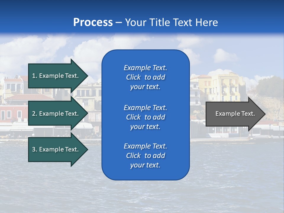 Wave Cloud Mosque PowerPoint Template