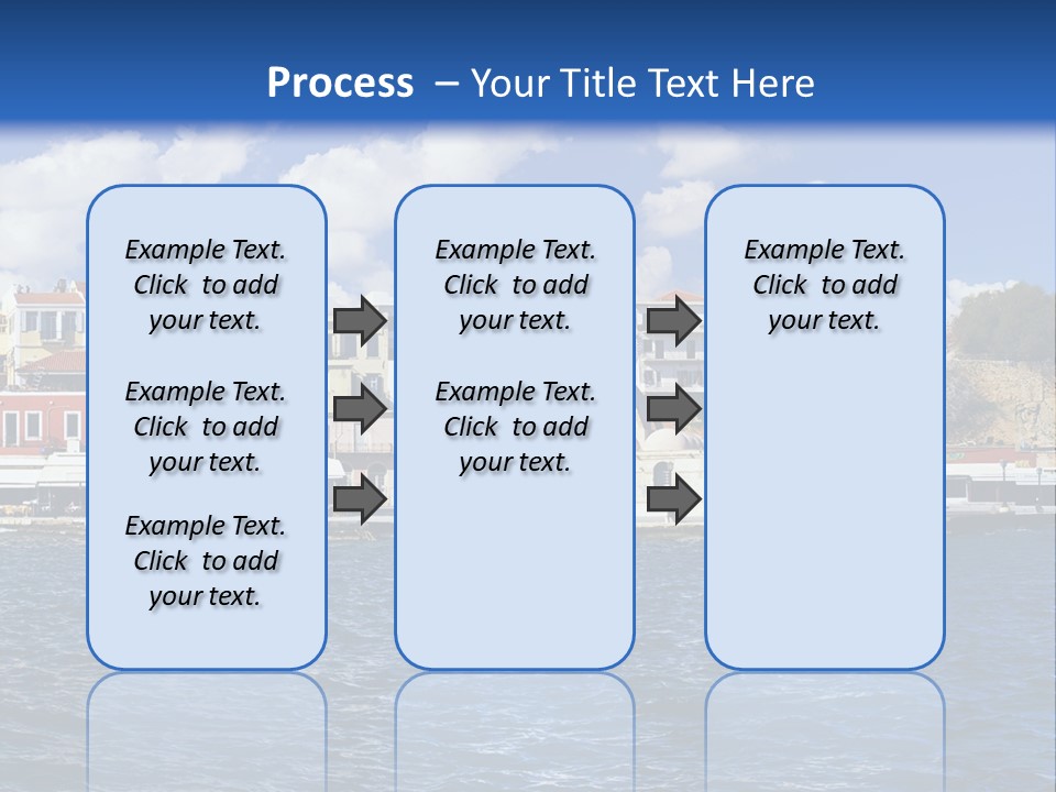 Wave Cloud Mosque PowerPoint Template