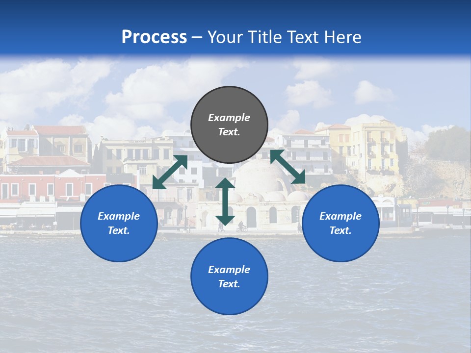 Wave Cloud Mosque PowerPoint Template