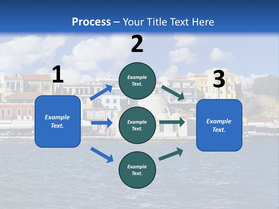 Wave Cloud Mosque PowerPoint Template