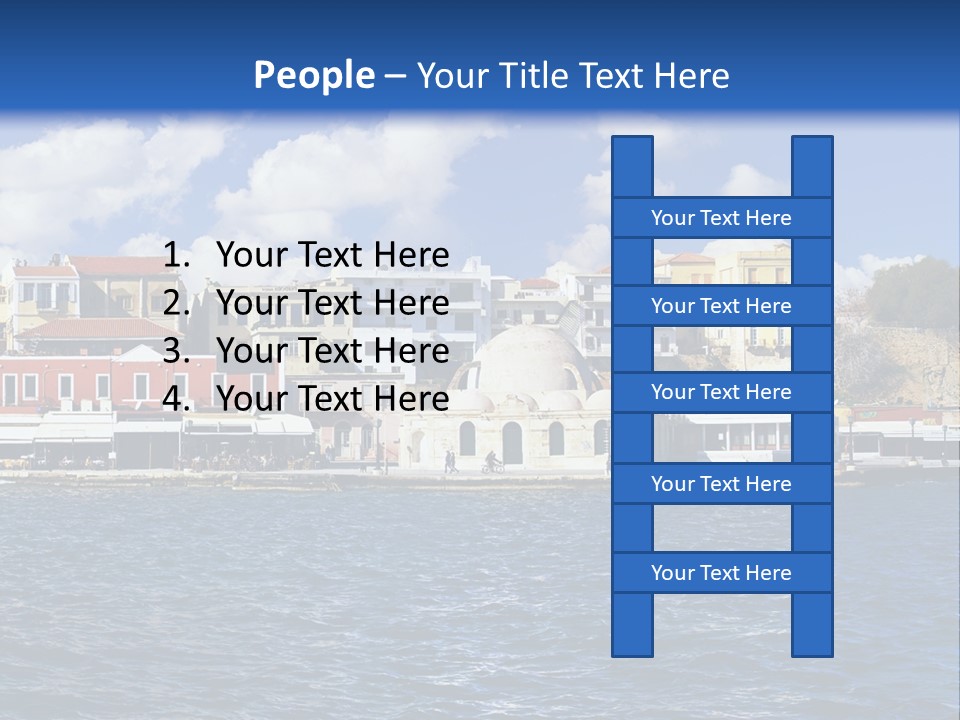 Wave Cloud Mosque PowerPoint Template
