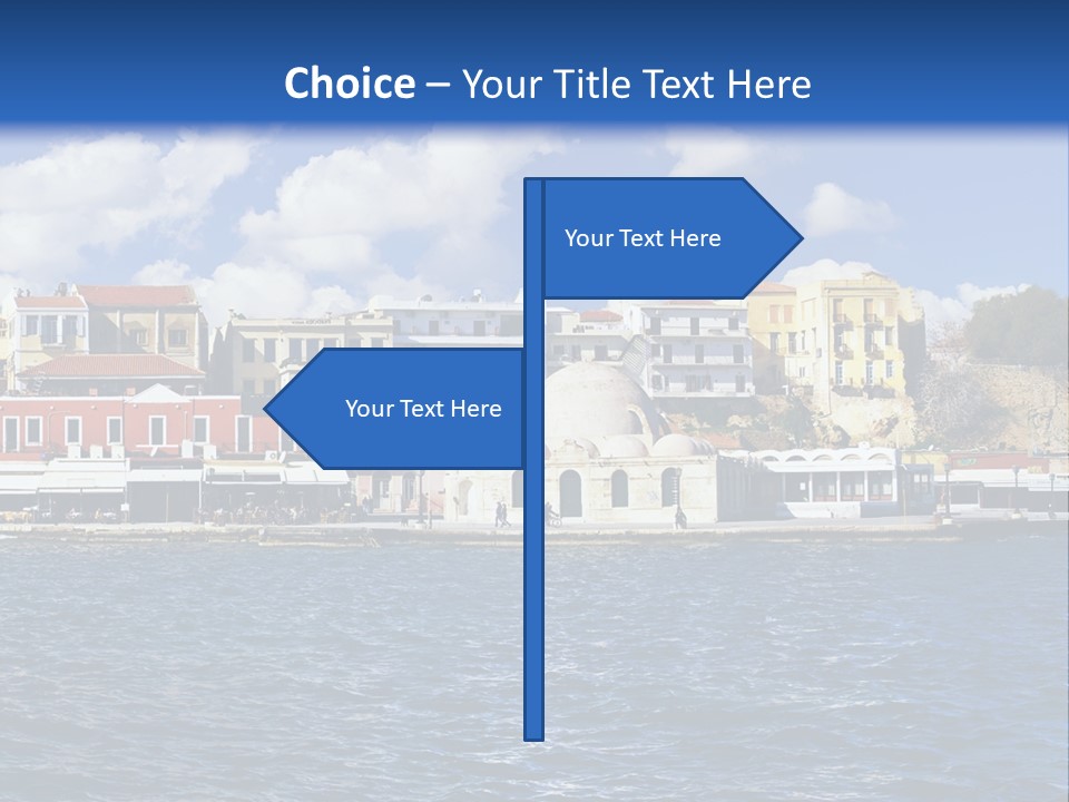 Wave Cloud Mosque PowerPoint Template