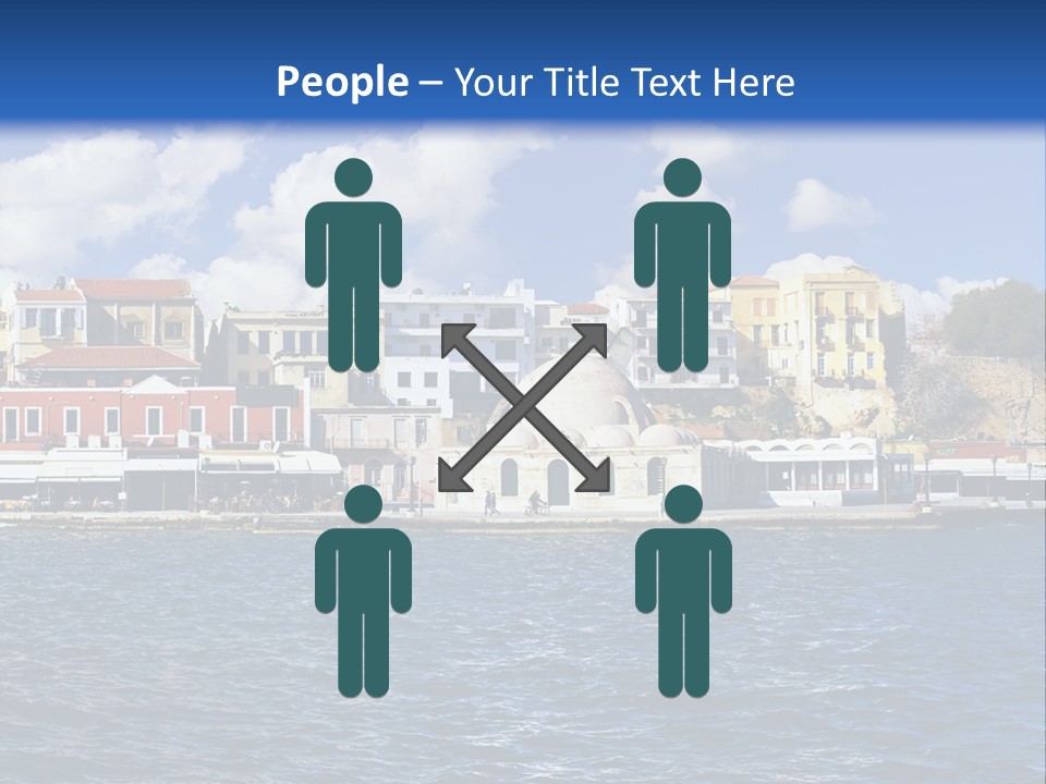 Wave Cloud Mosque PowerPoint Template