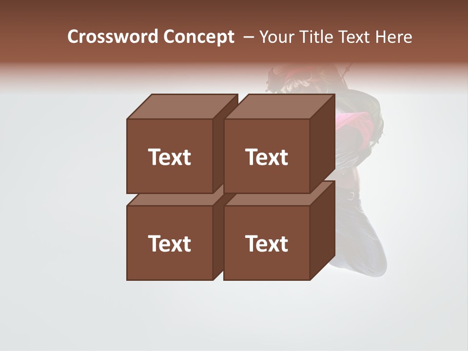 Aerobic Young Cool PowerPoint Template