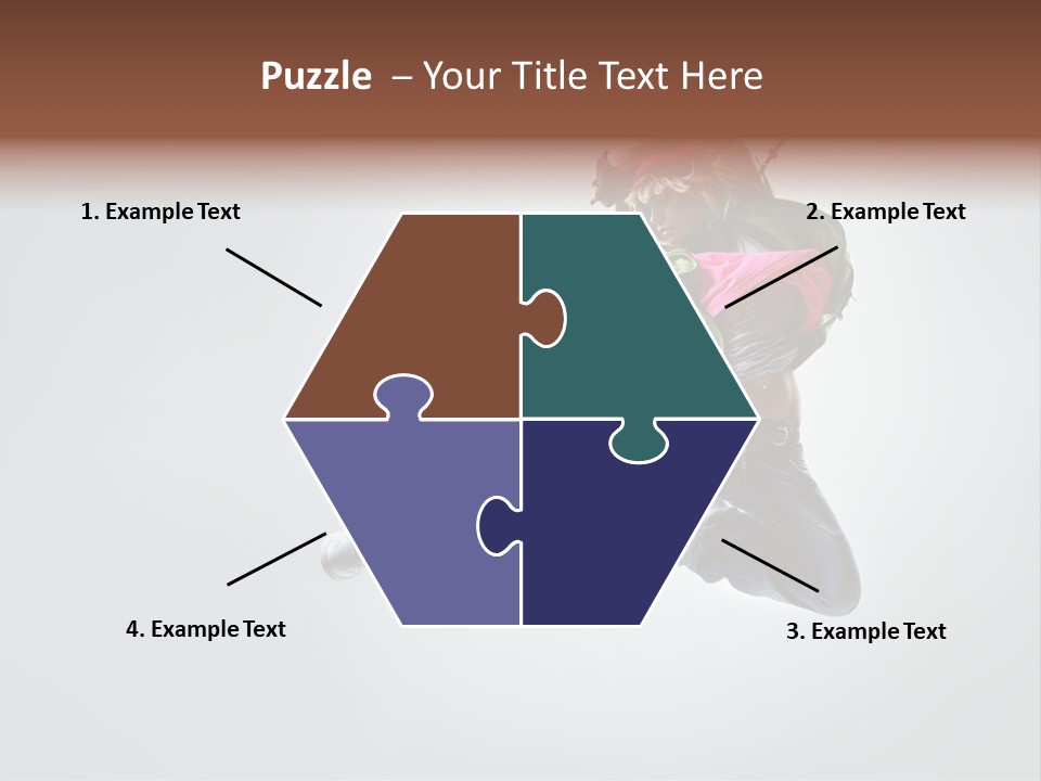 Aerobic Young Cool PowerPoint Template