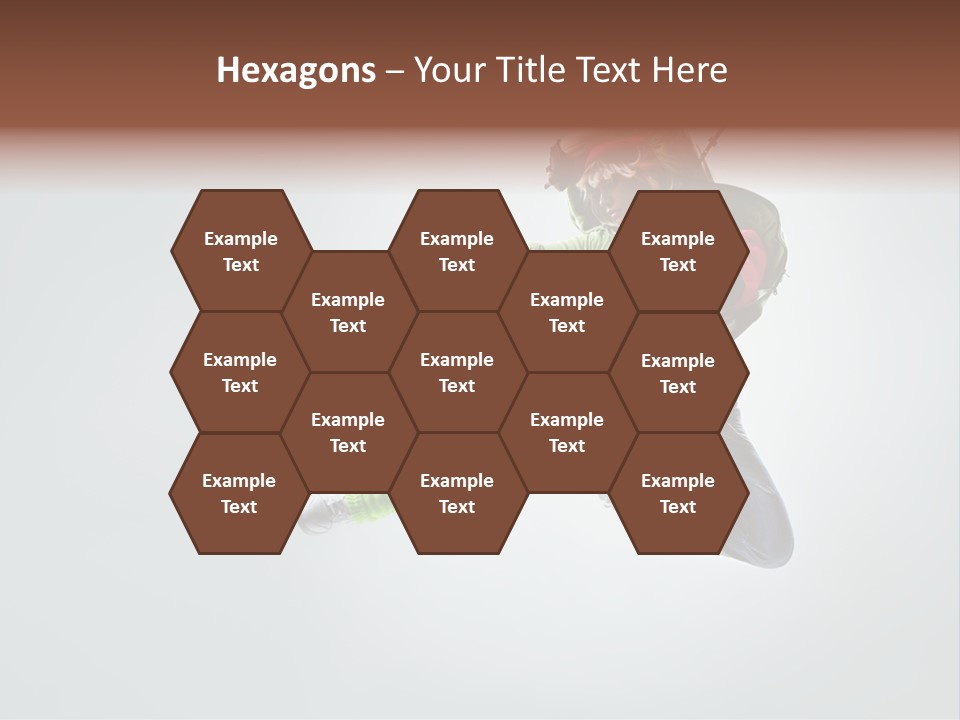 Aerobic Young Cool PowerPoint Template