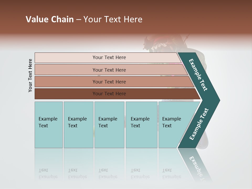 Aerobic Young Cool PowerPoint Template