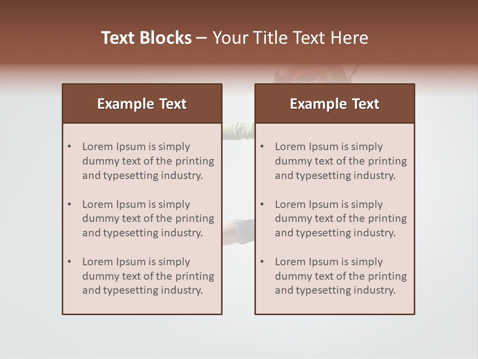 Aerobic Young Cool PowerPoint Template