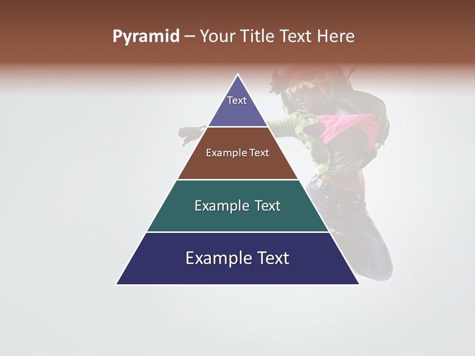 Aerobic Young Cool PowerPoint Template