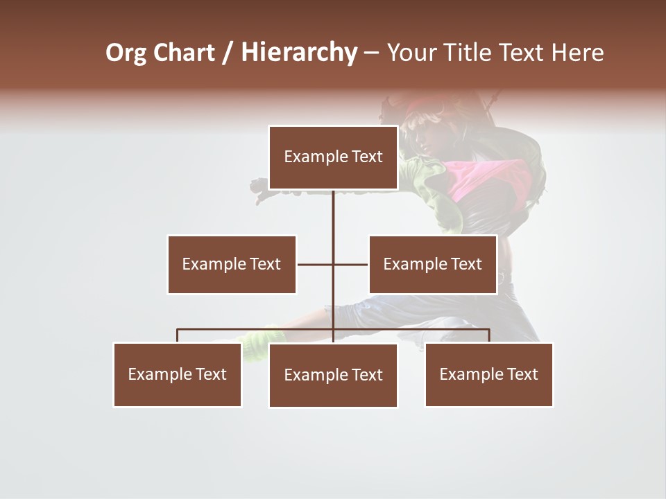 Aerobic Young Cool PowerPoint Template