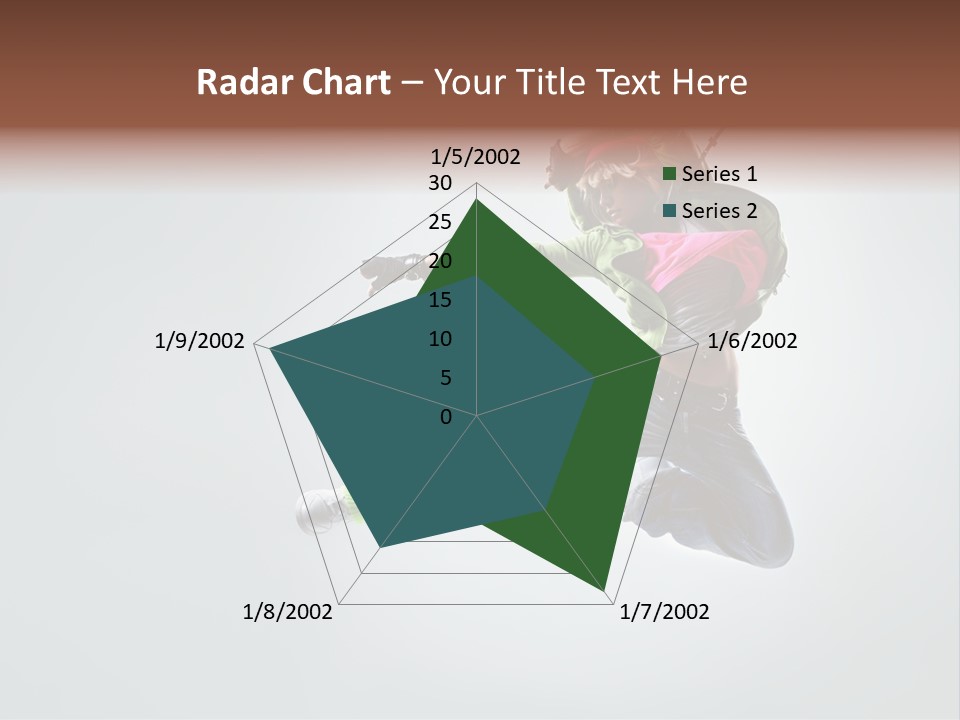 Aerobic Young Cool PowerPoint Template