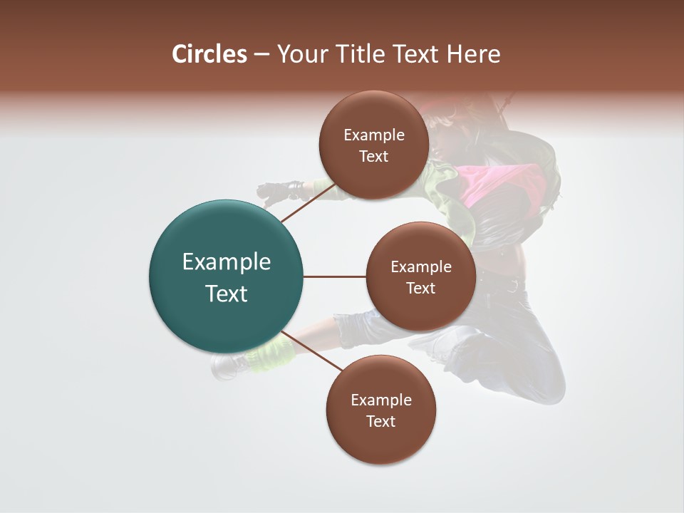 Aerobic Young Cool PowerPoint Template