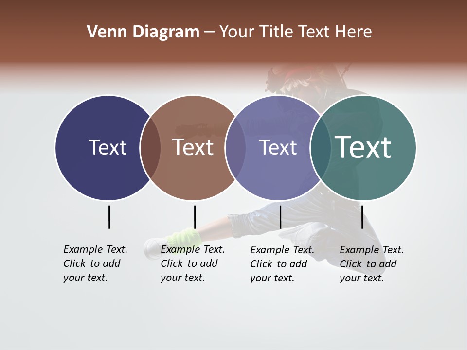 Aerobic Young Cool PowerPoint Template