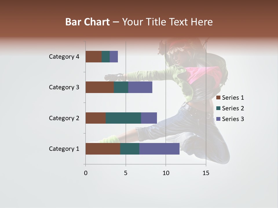 Aerobic Young Cool PowerPoint Template