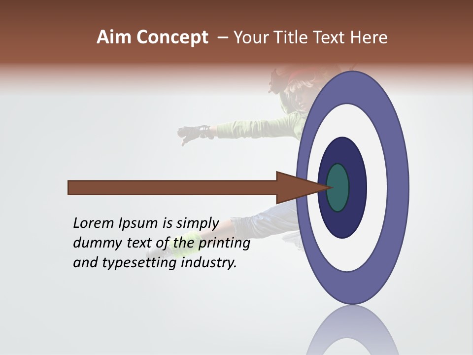 Aerobic Young Cool PowerPoint Template