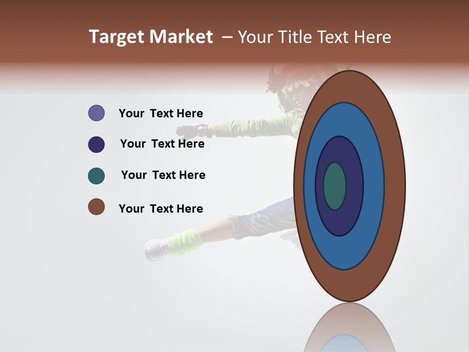 Aerobic Young Cool PowerPoint Template