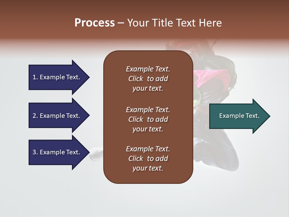 Aerobic Young Cool PowerPoint Template