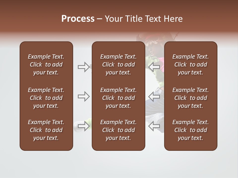 Aerobic Young Cool PowerPoint Template
