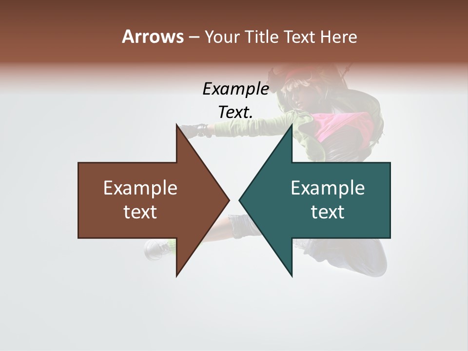 Aerobic Young Cool PowerPoint Template