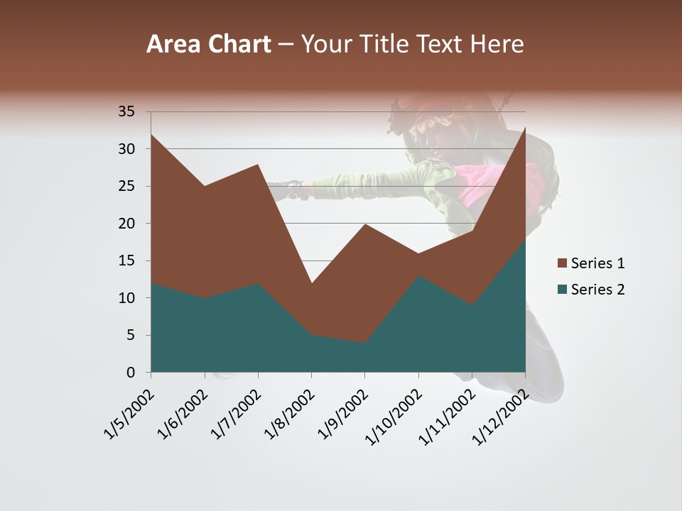 Aerobic Young Cool PowerPoint Template