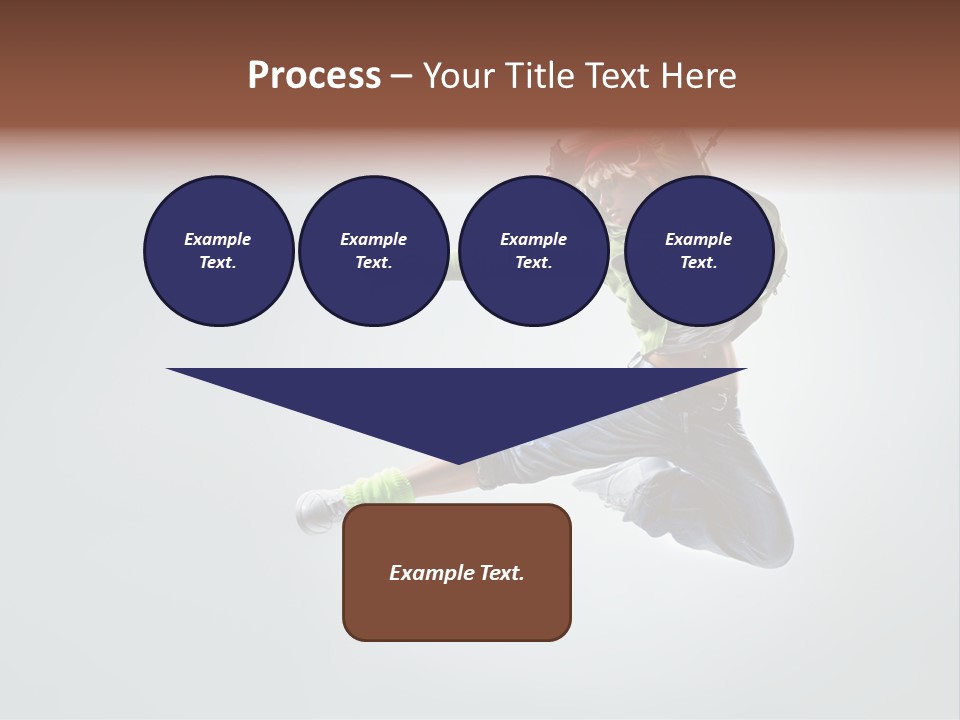 Aerobic Young Cool PowerPoint Template