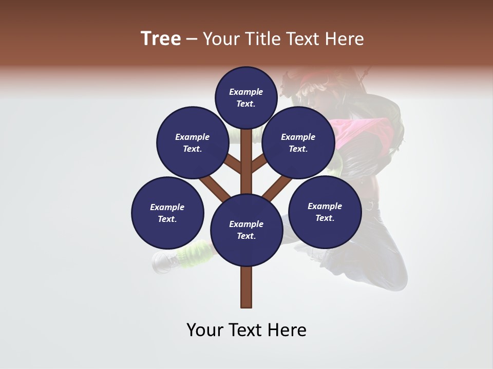 Aerobic Young Cool PowerPoint Template