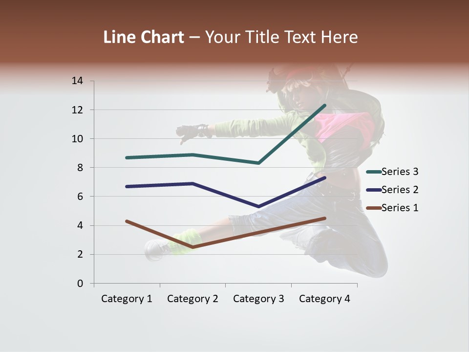 Aerobic Young Cool PowerPoint Template