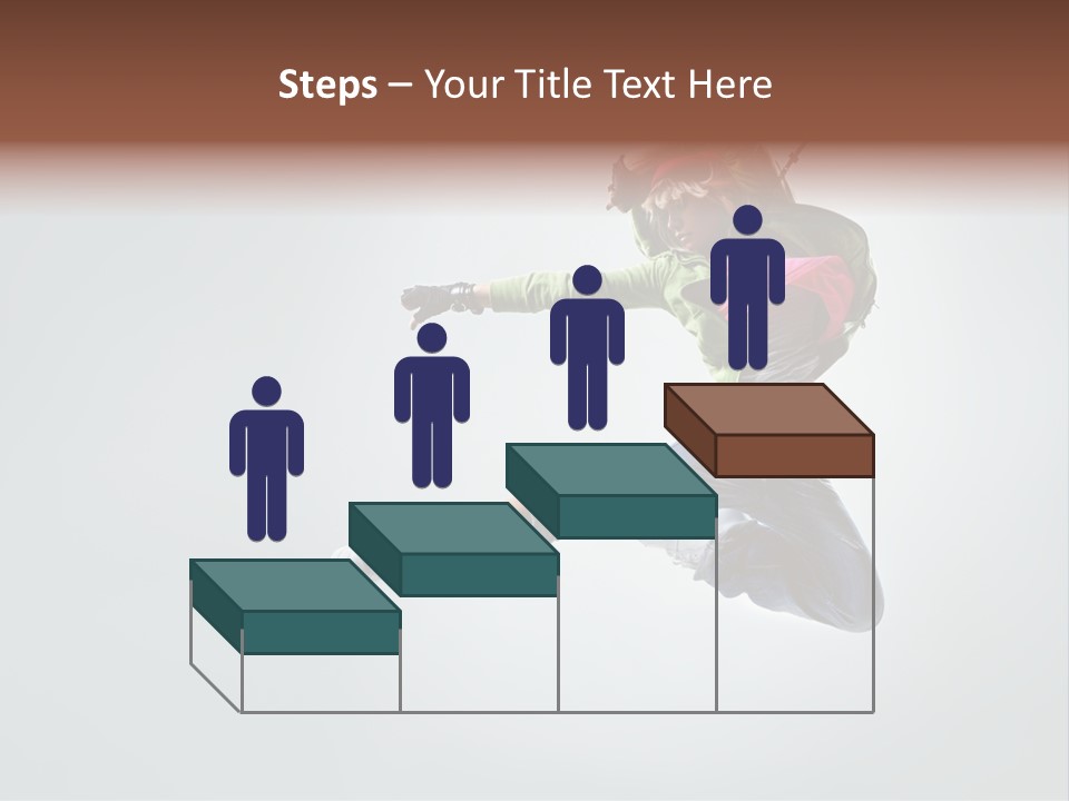 Aerobic Young Cool PowerPoint Template