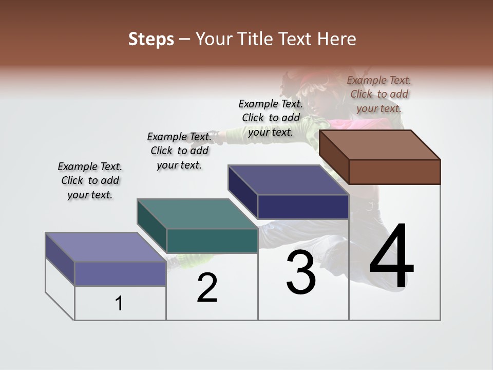 Aerobic Young Cool PowerPoint Template