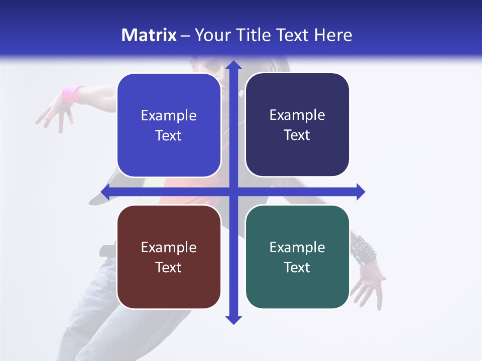 One Colour Breakdance PowerPoint Template