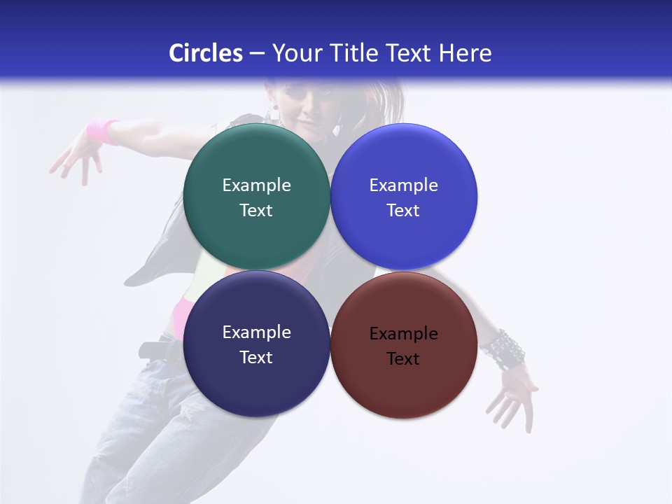 One Colour Breakdance PowerPoint Template