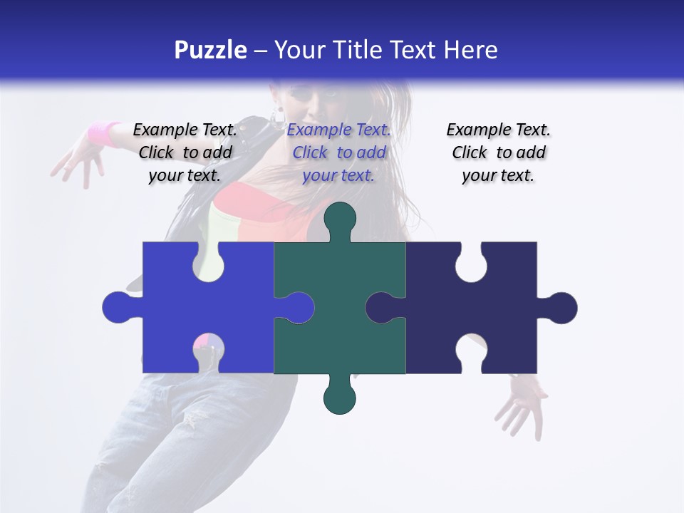 One Colour Breakdance PowerPoint Template