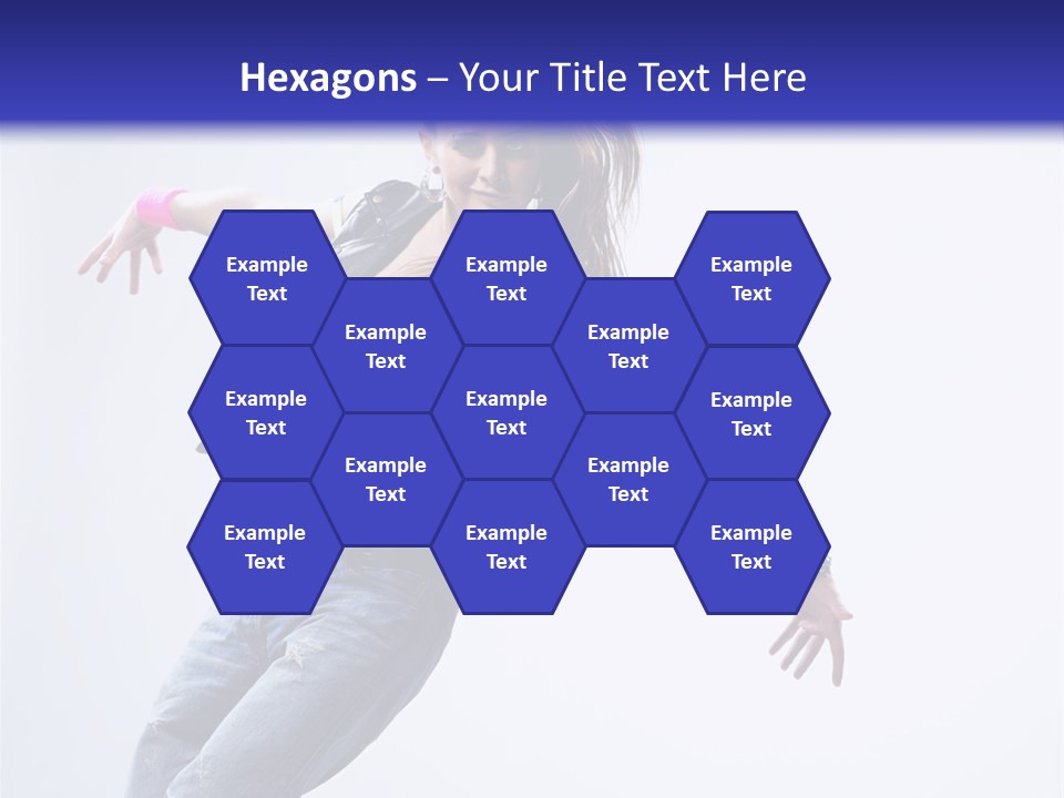 One Colour Breakdance PowerPoint Template