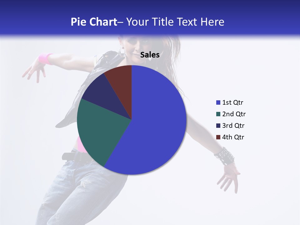 One Colour Breakdance PowerPoint Template