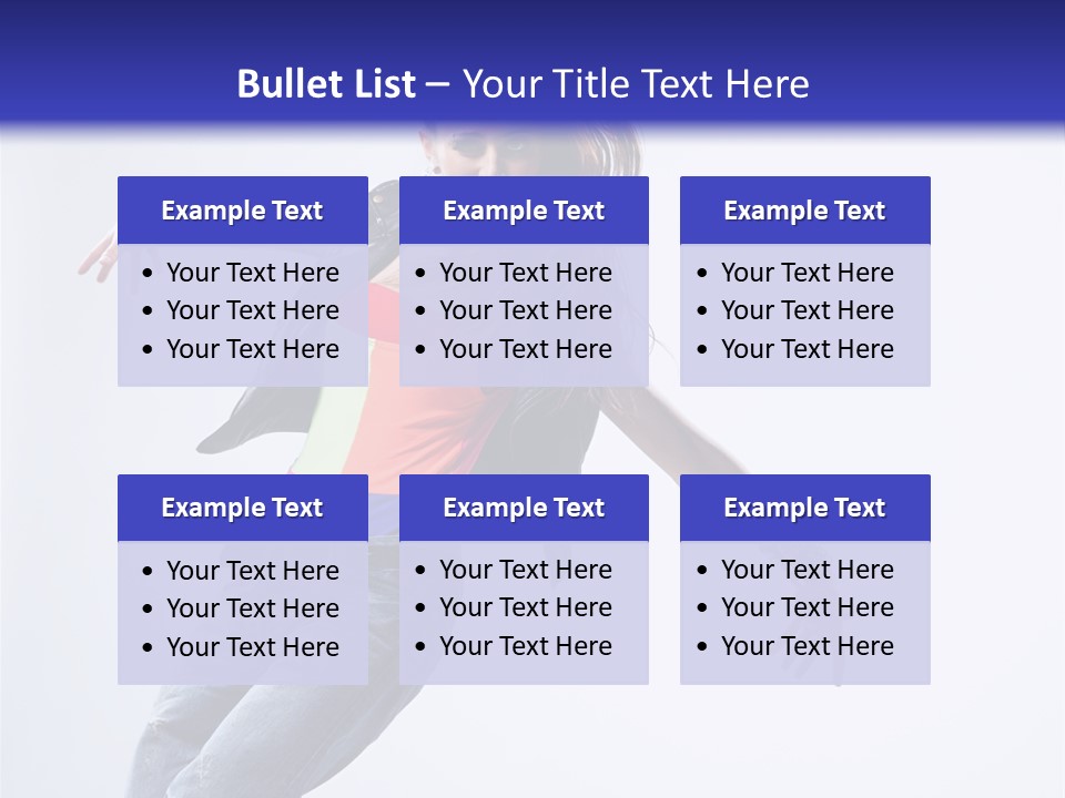 One Colour Breakdance PowerPoint Template