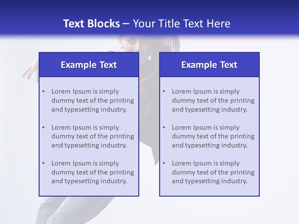 One Colour Breakdance PowerPoint Template