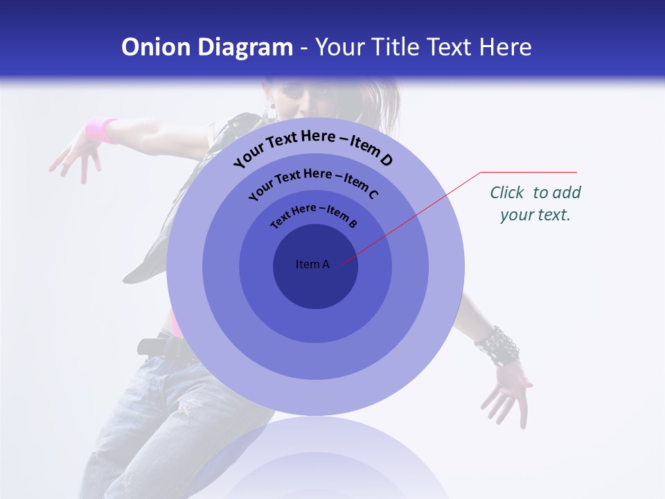 One Colour Breakdance PowerPoint Template