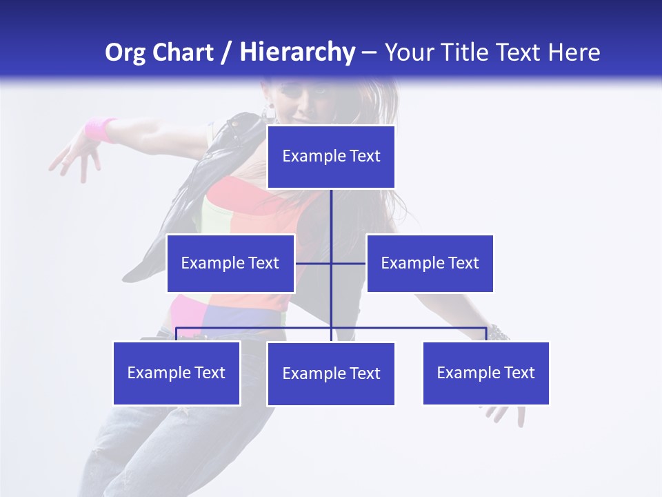 One Colour Breakdance PowerPoint Template