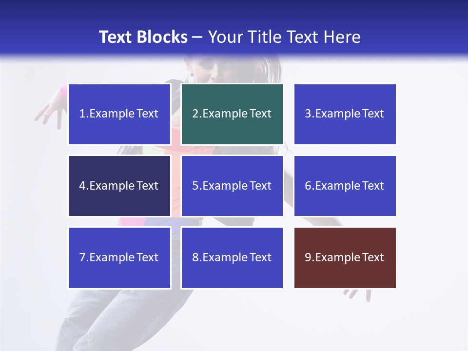 One Colour Breakdance PowerPoint Template