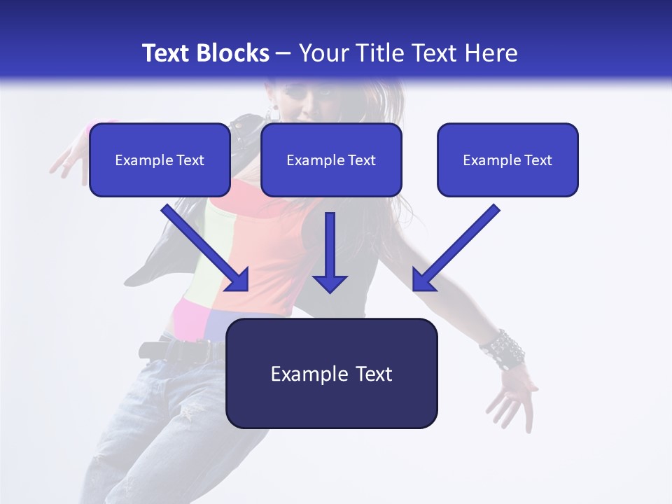 One Colour Breakdance PowerPoint Template