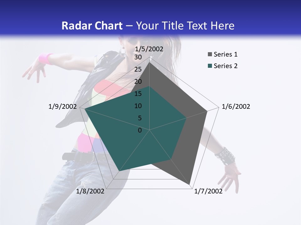 One Colour Breakdance PowerPoint Template