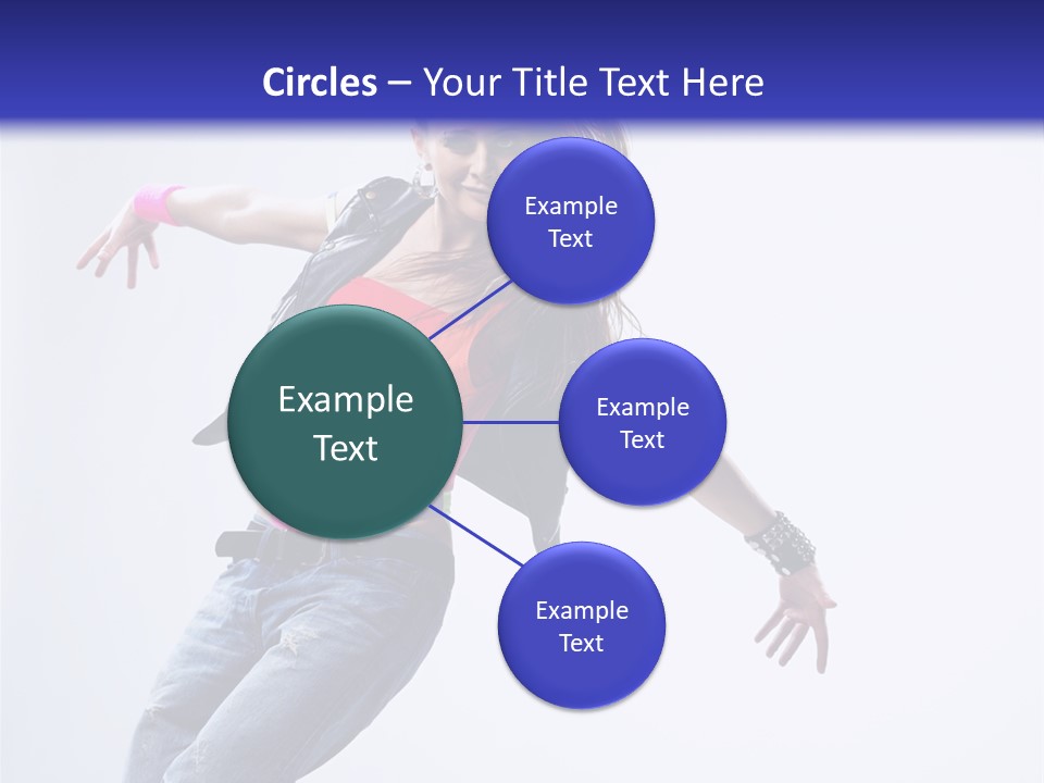 One Colour Breakdance PowerPoint Template