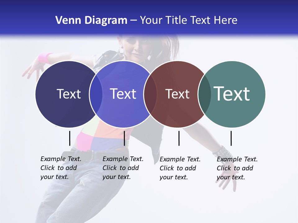 One Colour Breakdance PowerPoint Template