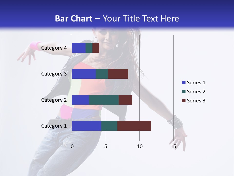 One Colour Breakdance PowerPoint Template