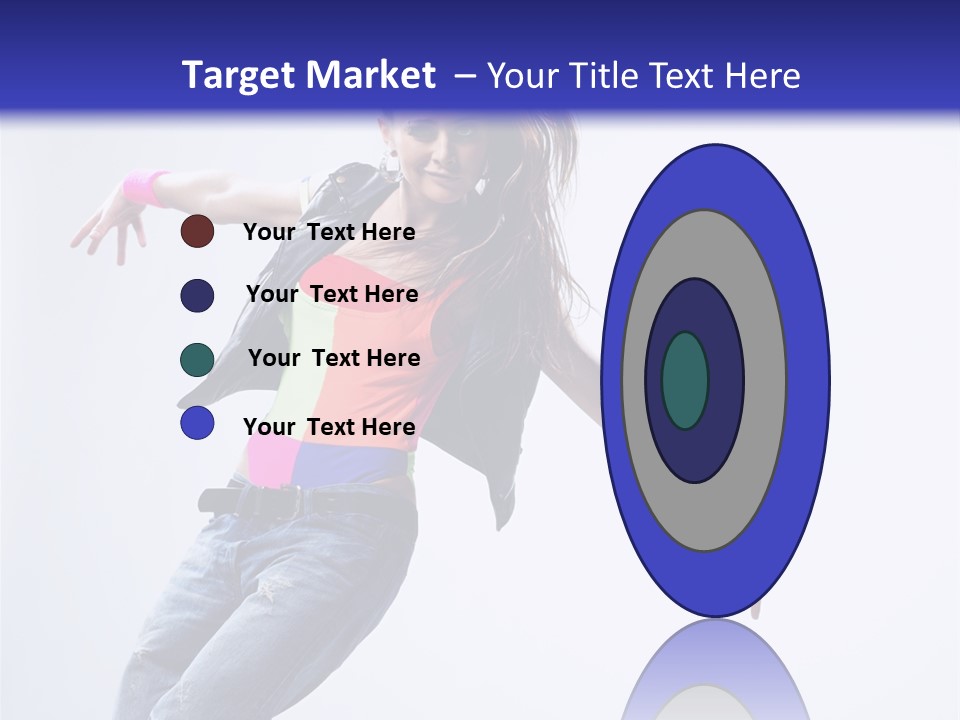 One Colour Breakdance PowerPoint Template