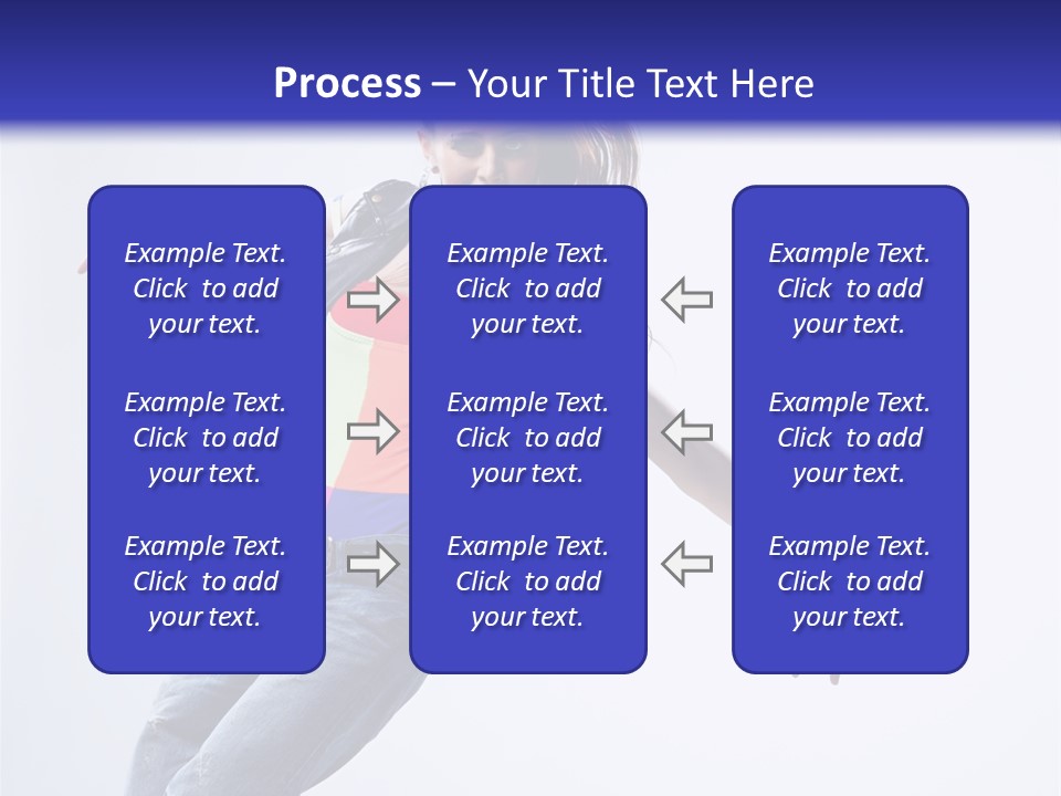 One Colour Breakdance PowerPoint Template