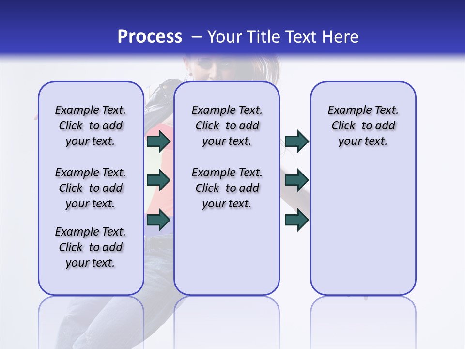 One Colour Breakdance PowerPoint Template